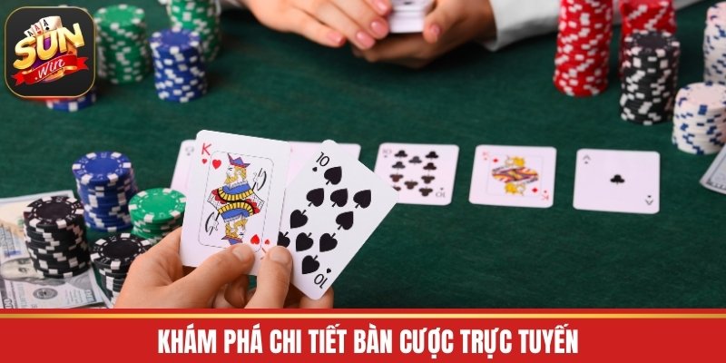 Khám phá chi tiết bàn cược trực tuyến
